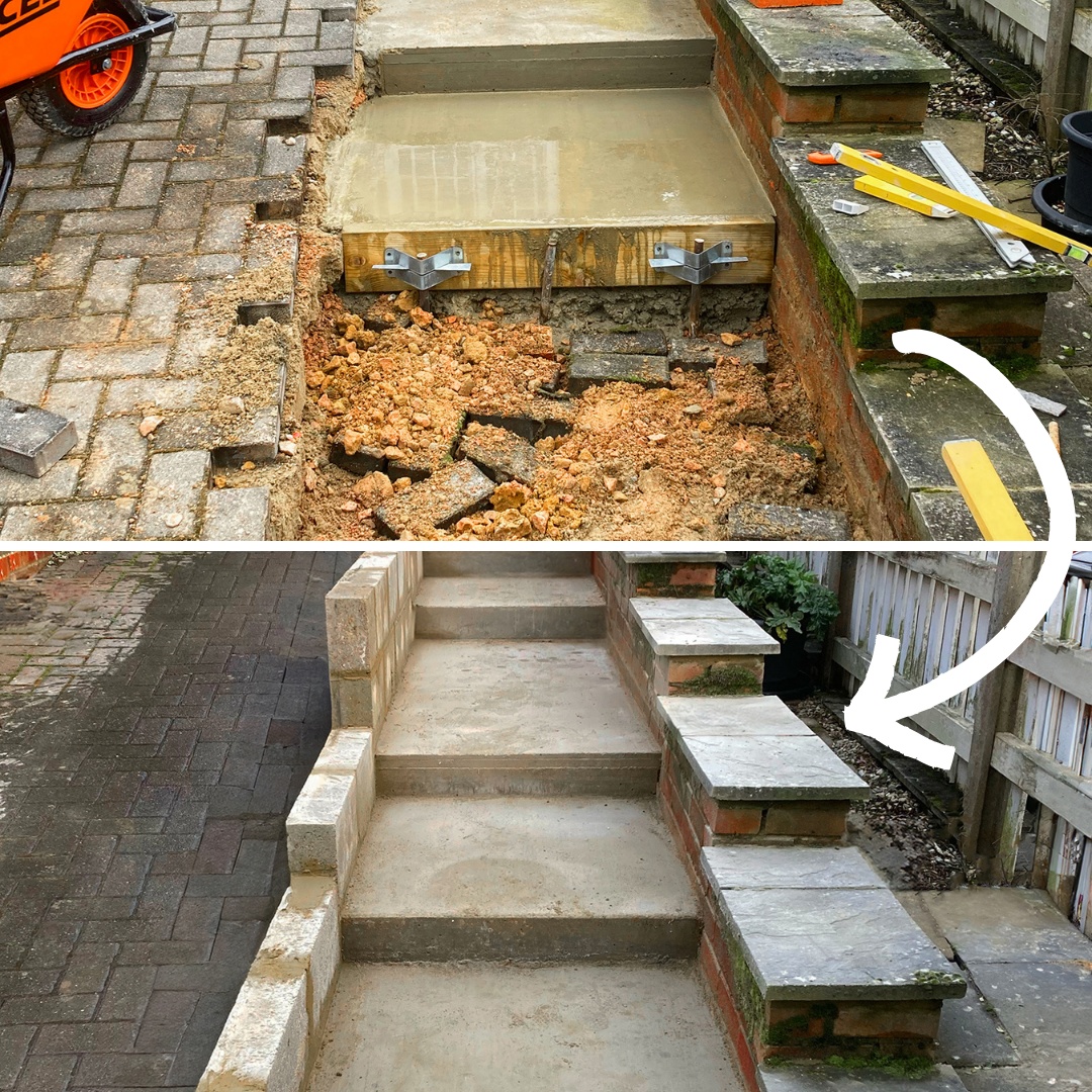 Concrete Road Form for Construction - Bracket, Wedge & Pins - Indoor Outdoors