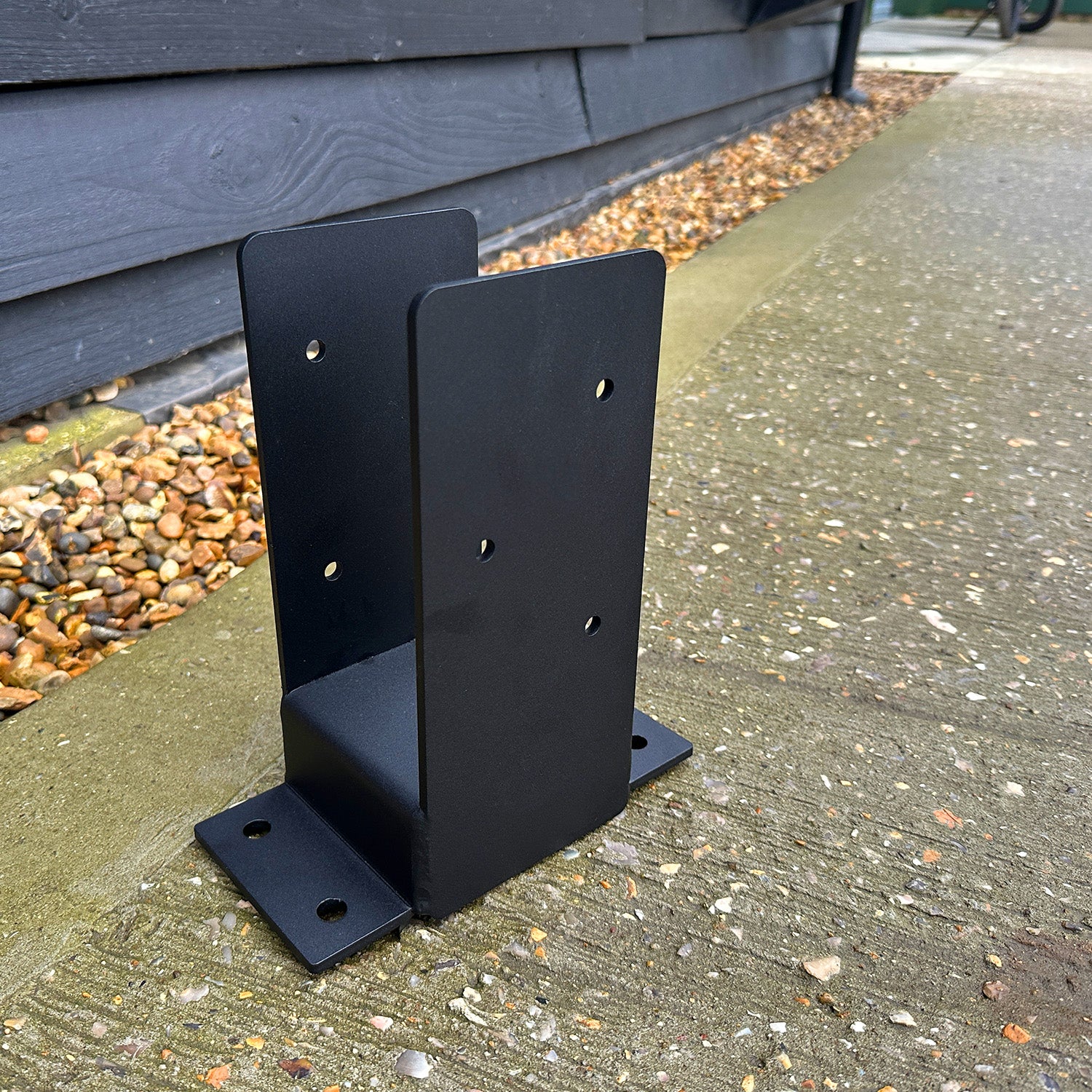 Bolt Down Post Base with Raiser for 6