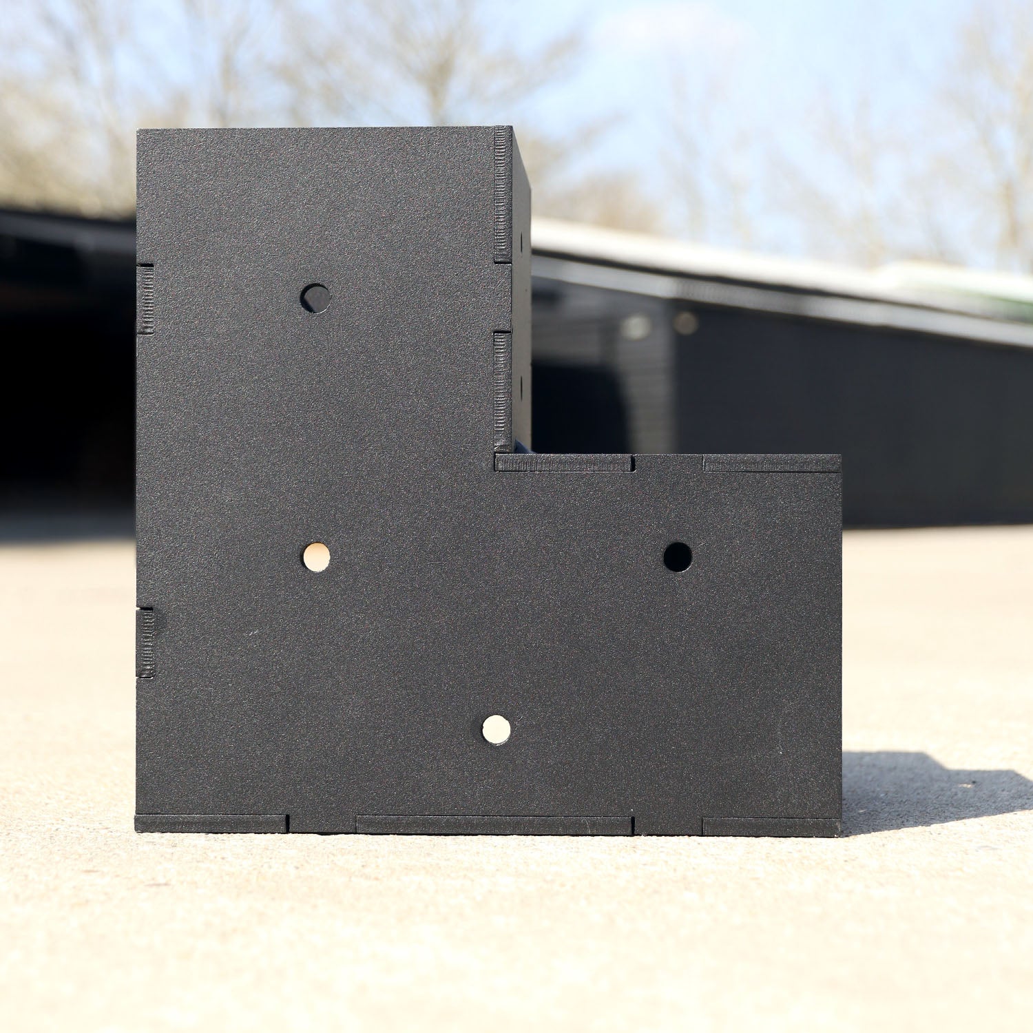 Heavy-Duty Welded Pergola Corner Bracket for 4" / 100mm Wood