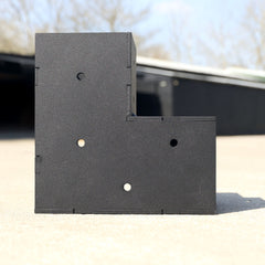 Heavy-Duty Welded Pergola Corner Bracket for 4" / 100mm Wood