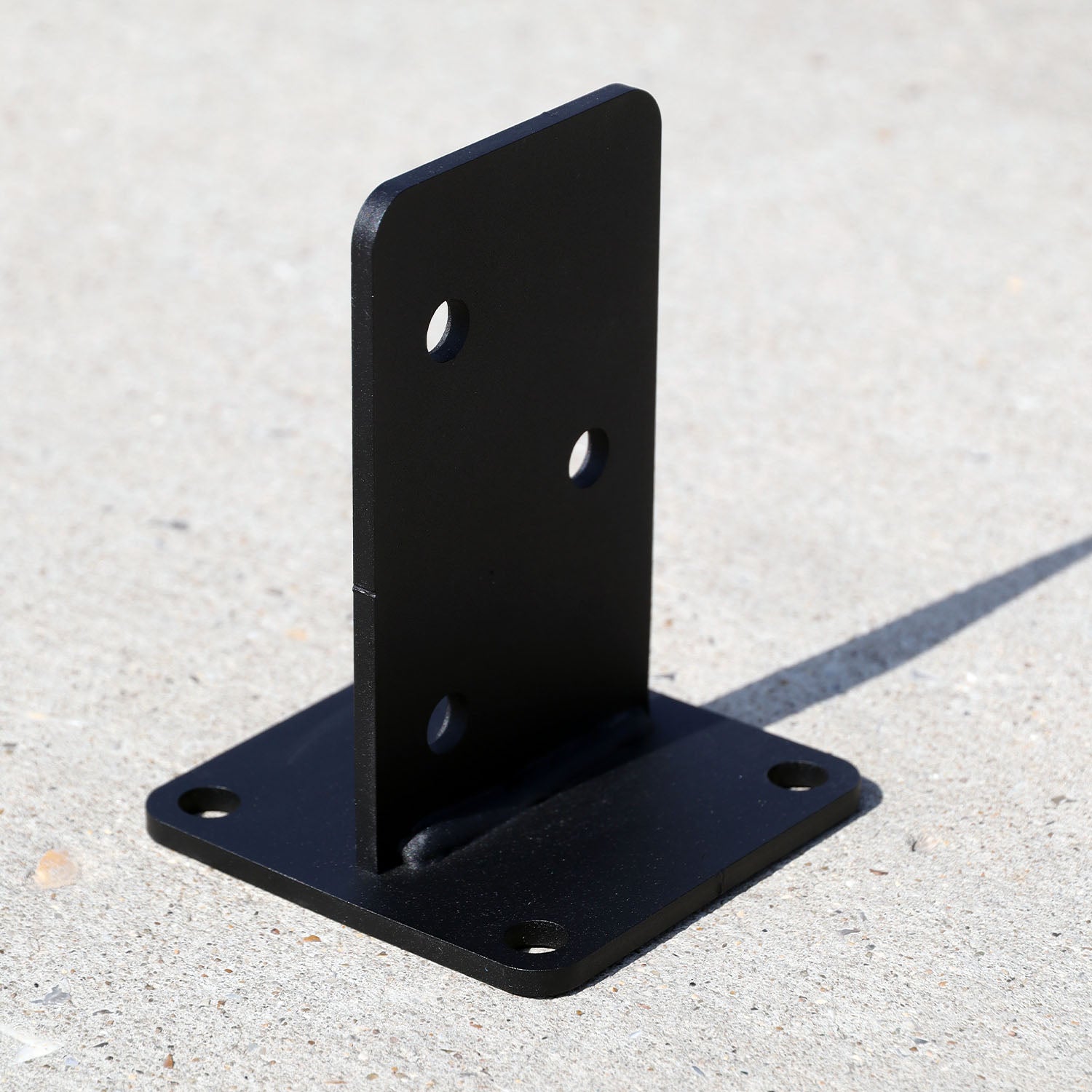 Heavy-Duty T-Pillar Blade Post Support Bracket for 4" / 100mm Wood