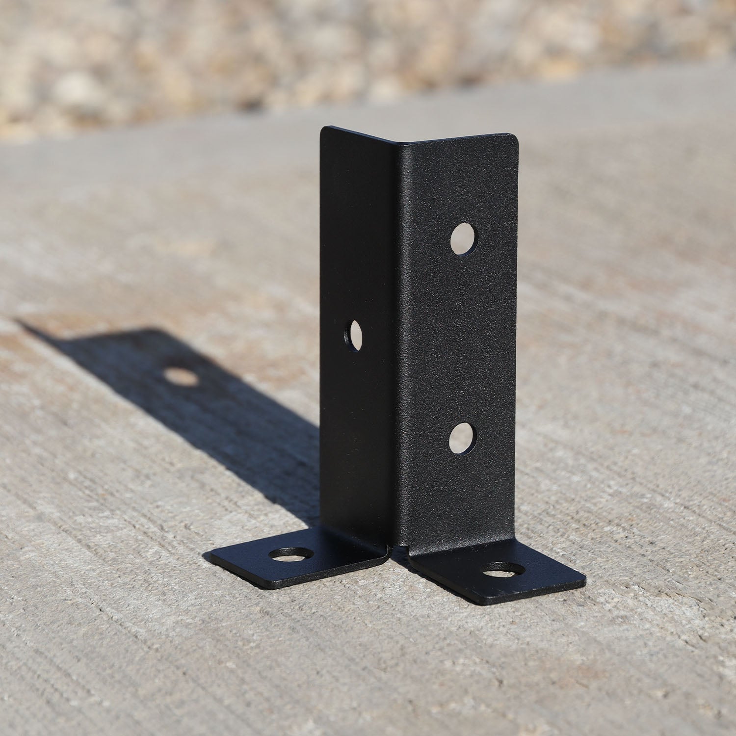 Universal Fence Post Post-to-Floor Fixing Bracket