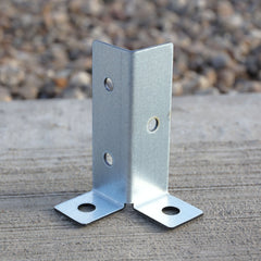 Universal Fence Post Post-to-Floor Fixing Bracket