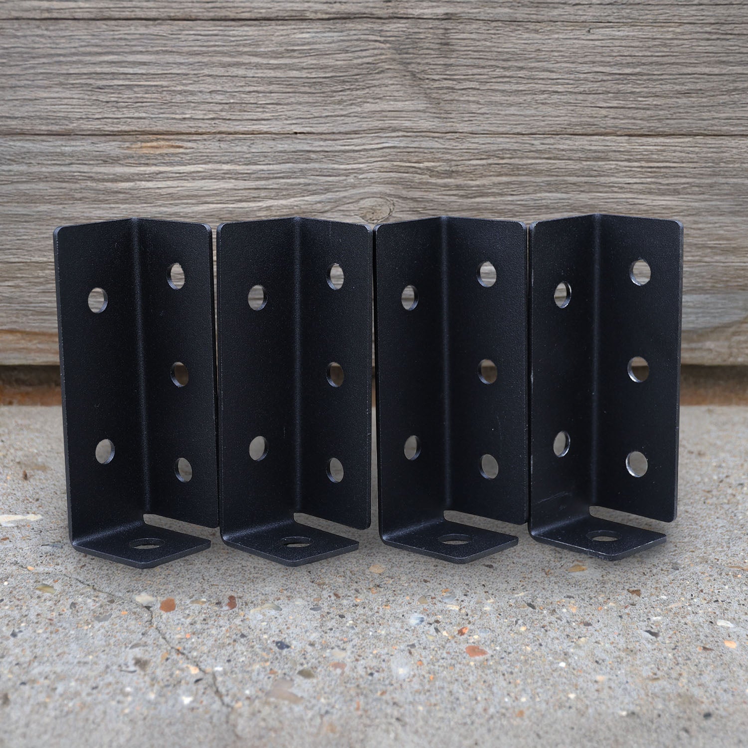 Universal Fence Post Post-to-Floor-to-Wall Fixing Bracket