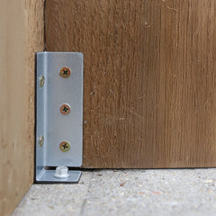 Universal Fence Post Post-to-Floor-to-Wall Fixing Bracket