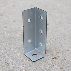 Universal Fence Post Post-to-Floor-to-Wall Fixing Bracket