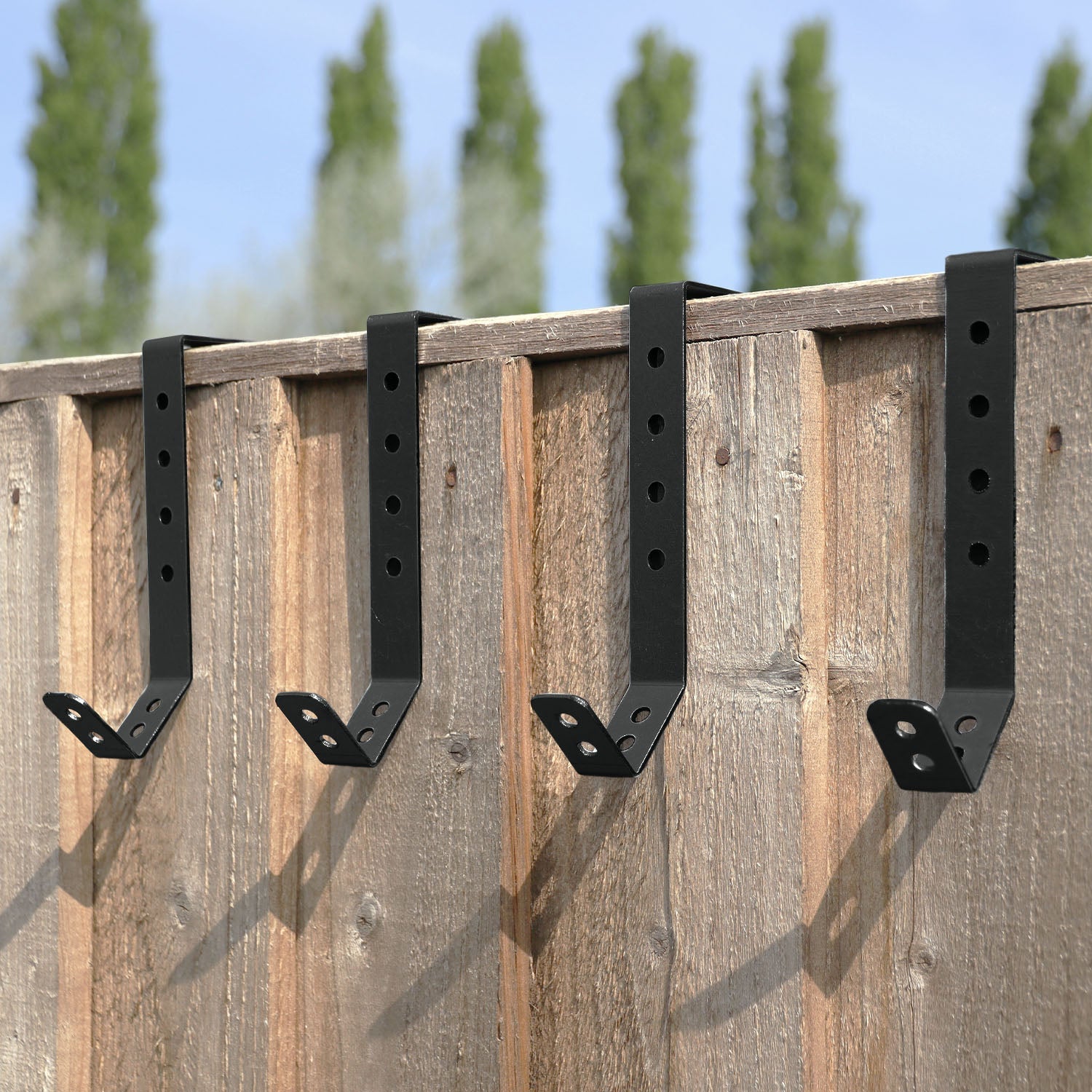 Over Fence Hooks for Garden Lights & Hanging Baskets