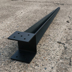 Drive-In Heavy Duty Post Anchor Ground Spike Support Bracket for 6" / 150mm Wood