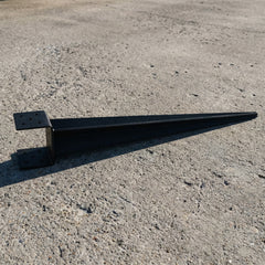 Drive-In Heavy Duty Post Anchor Ground Spike Support Bracket for 6" / 150mm Wood
