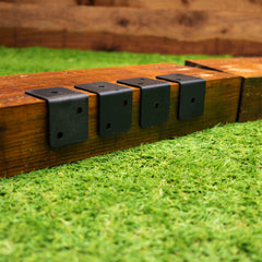 Domino-Style Corner L-Shape Brackets (Pack of 4)