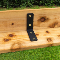 Ultra-Strong Corner Brackets (110mm x 110mm x 40mm)