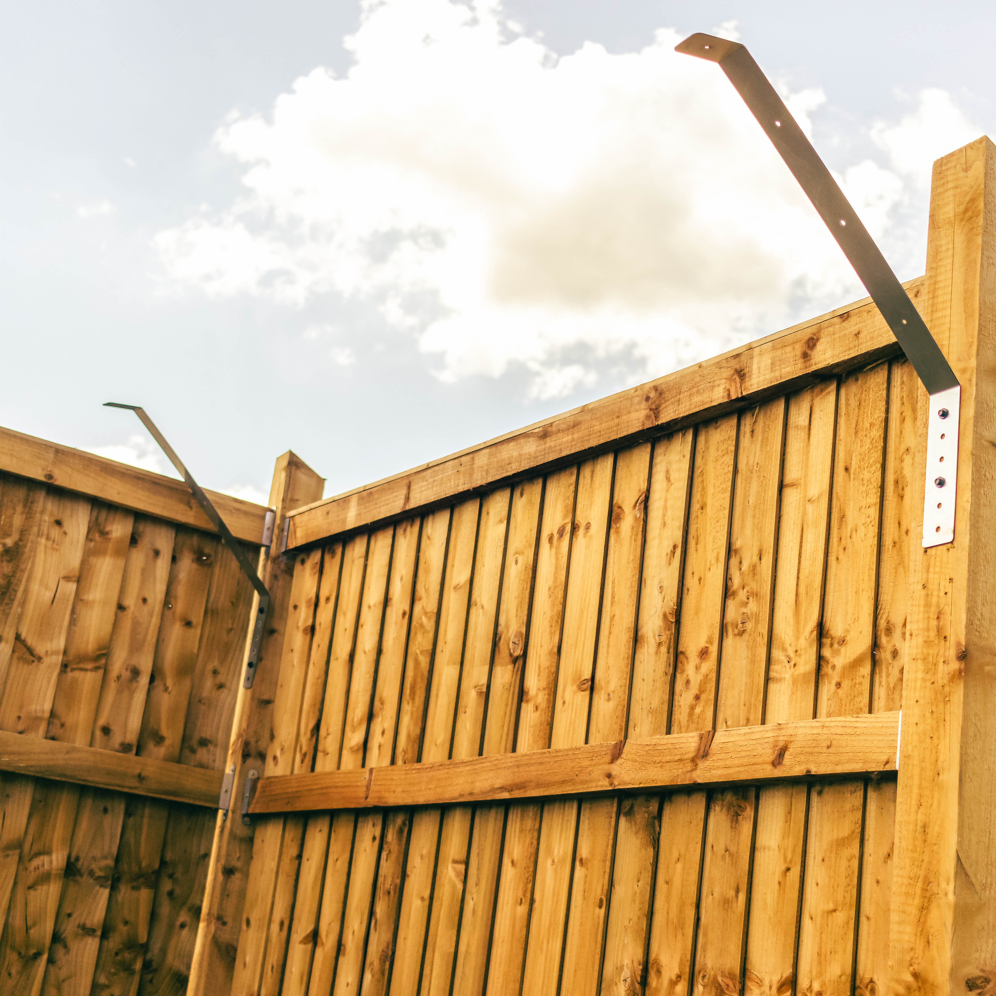 Cat Proof Protection & Enclosure Fence Extension Brackets