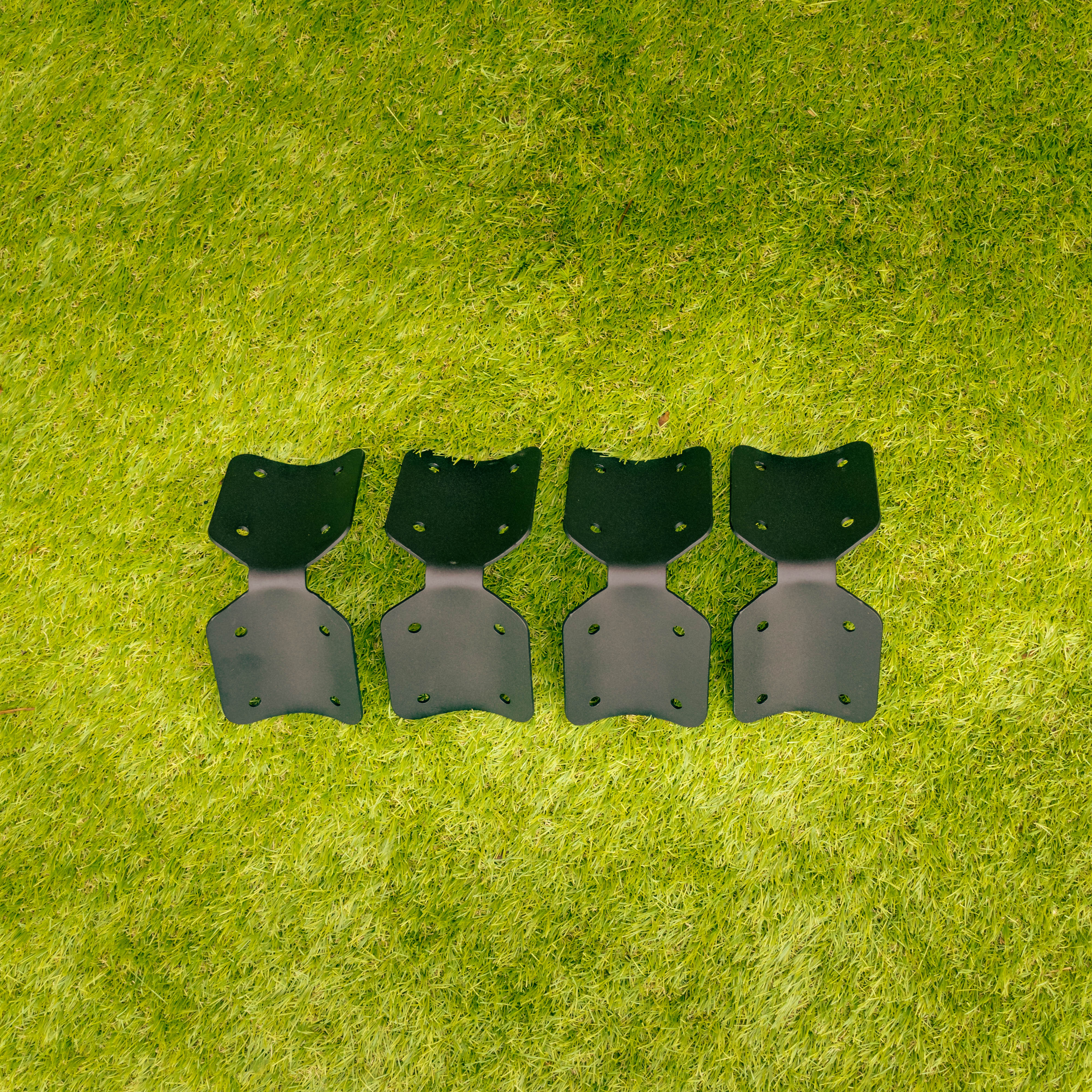 Fixing Bracket for 4" or 6" Round Fence Posts (Pack of 4)