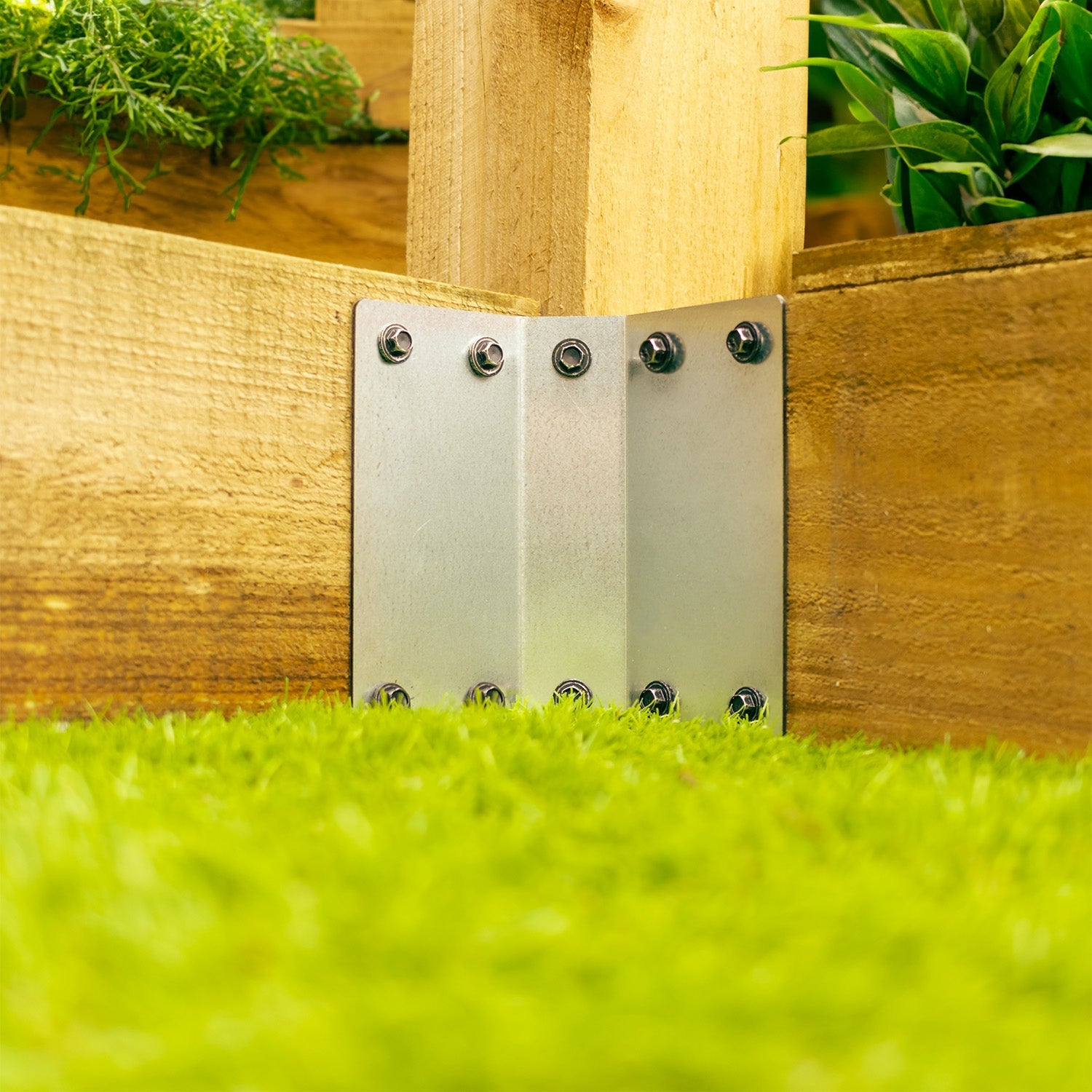 Deck Framing Brackets for 6" / 150mm Wood (Pack of 4)