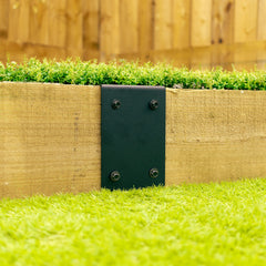 Railway Sleeper Joining Plate Bracket for 7" x 3" Sleepers