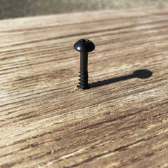 Black Timber Wood Screws for Rafter Bracket Installation (Pack of 200) - Indoor Outdoors