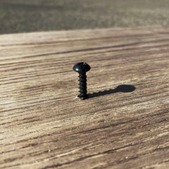 Black Timber Wood Screws for Rafter Bracket Installation (Pack of 200) - Indoor Outdoors