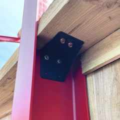 Heavy Duty Steel Purlin Cleat Bracket - Indoor Outdoors